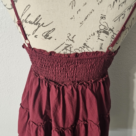 Max + Ash Mini Tiered Ruffle Smocked Dress - Picture 7 of 10